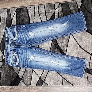 Miss Me size 29, 30inch cropped pants